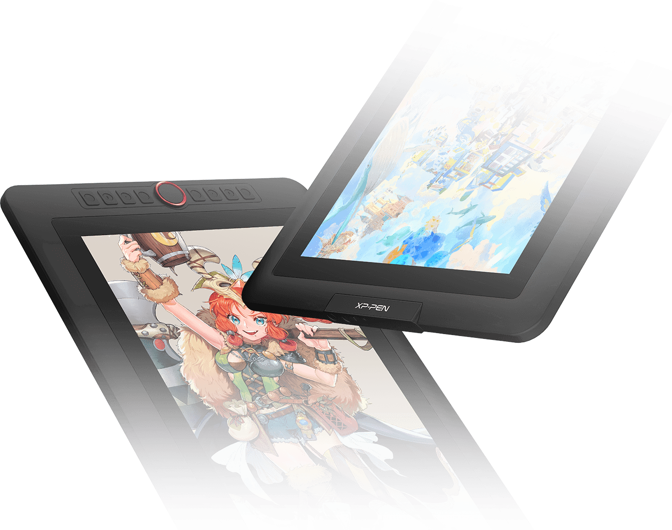 tableta digital XP-Pen Artist 15.6 Pro Con 8 teclas de atajo personalizables