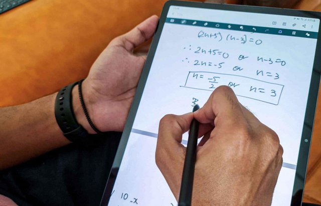 Samsung Galaxy Tab S7 tablet para tomar notas.jpg