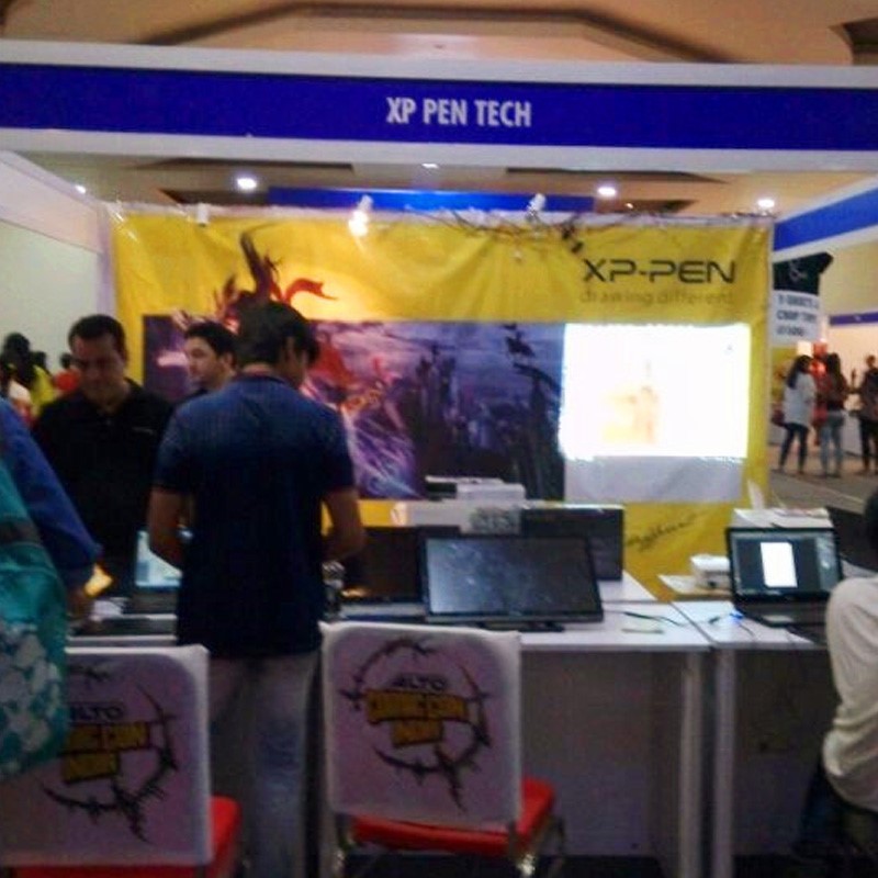 XP-Pen en Comic Con Pune India