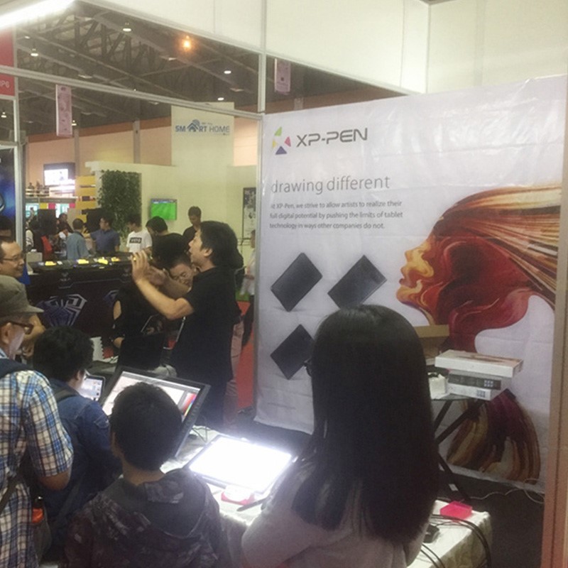 XP-Pen en la Feria Indocomtech de Indonesia