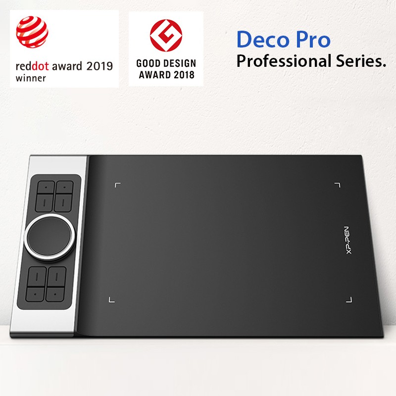 ¡XP-Pen Deco Pro ganó el premio Red Dot Design en 2019!