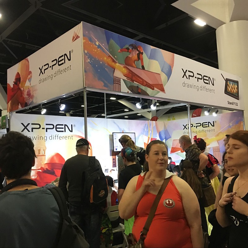 XPPen en OZ Comic Con 2018