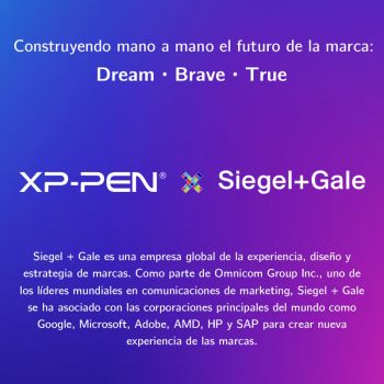XPPen cooperate with Siegel+Gale to start a brand renewal