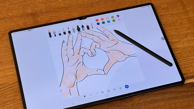 Samsung Galaxy Tab S8 Ultra android tablet para dibujar