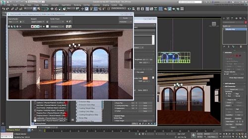 Autodesk 3DS Max render arquitectura programa