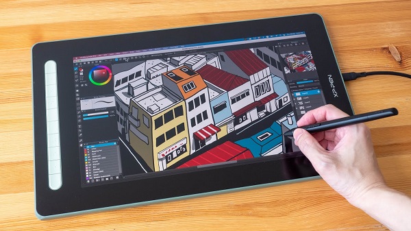 XPPen Artist 16 (2.ª generación) display tableta gráfica para dibujo Arquitectura