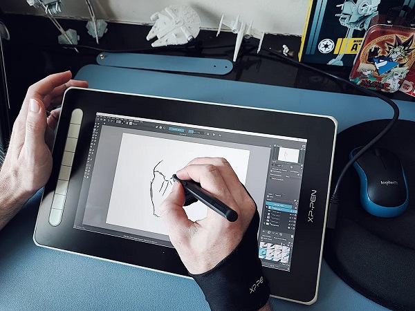 XPPen Artist 12 (2.ª generación) tableta gráfica con pantalla para tatuadores
