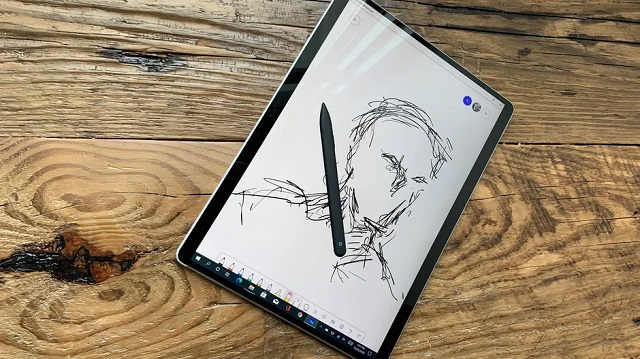 Microsoft Surface Pro 9 tablet para dibujar