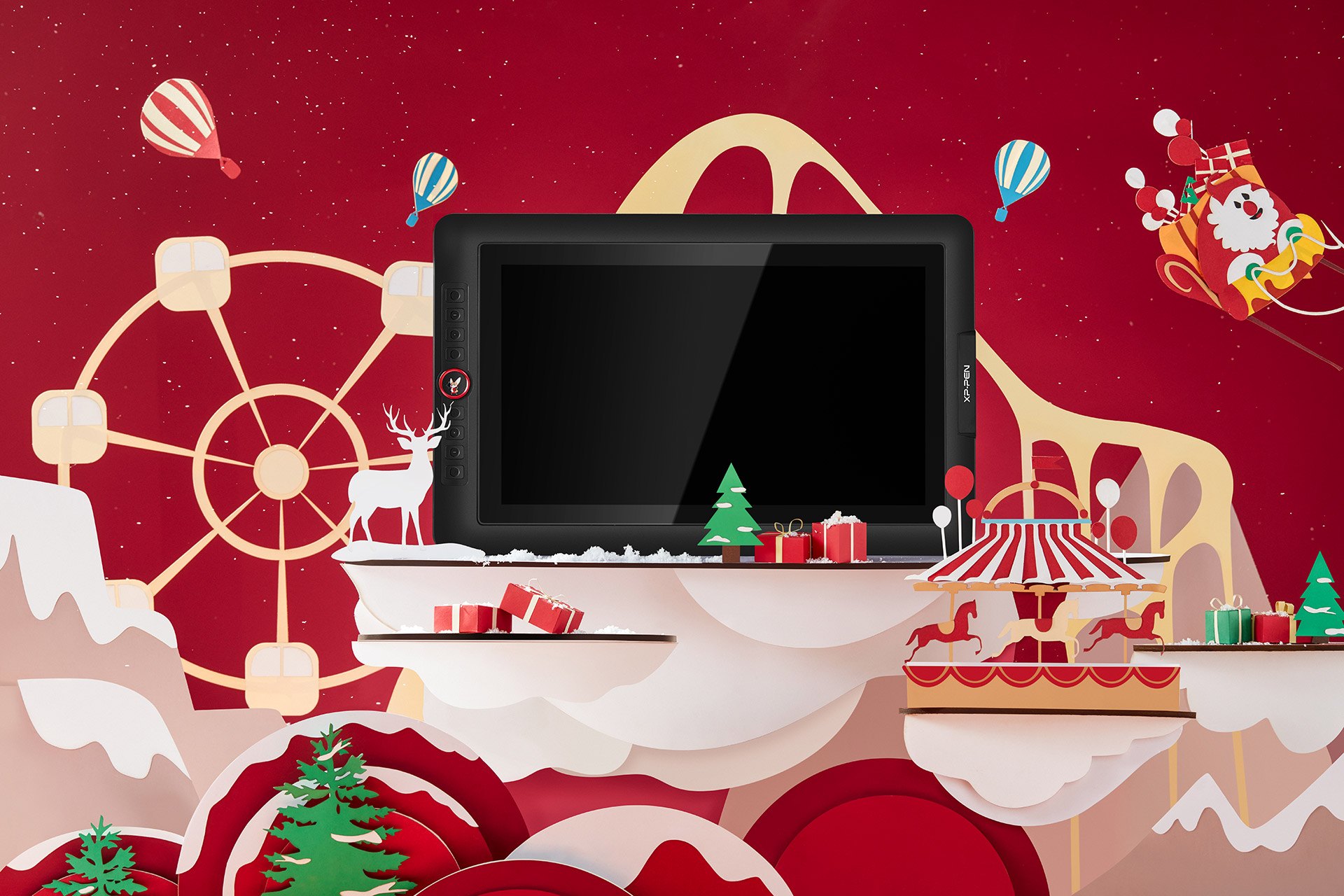 tableta para diseño grafico XP-Pen  Artist 15.6 Pro Versión de Fiesta