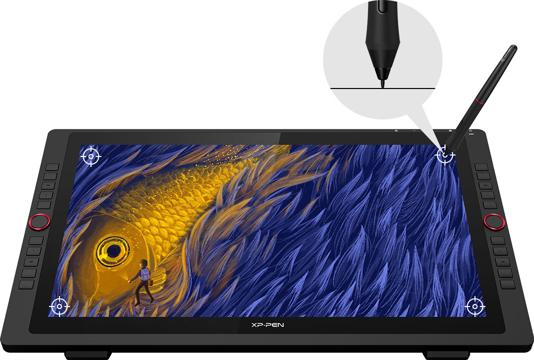 Una experiencia de usuario mejorada drásticamente Con pantalla gráfica profesional XP-Pen Artist 22R Pro