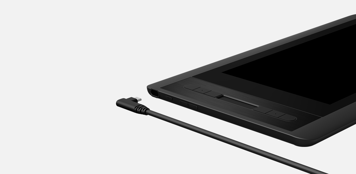 XP-Pen Artist 12 Tableta Entrada USB-C, diseño conveniente 3 en 1