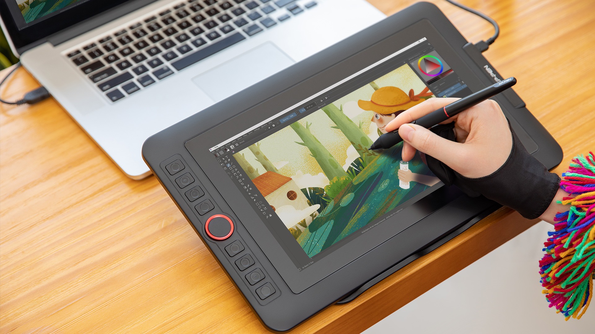 escribir o dibujar Con utilizar Tableta gráfica digital  XP-Pen Artist 12 Pro
