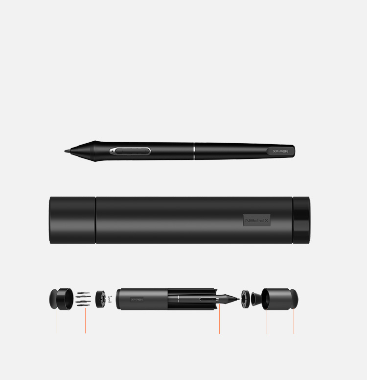 XP-Pen Artist 16 Pro tableta para dibujar en pc Con Soporte del lápiz multifuncional