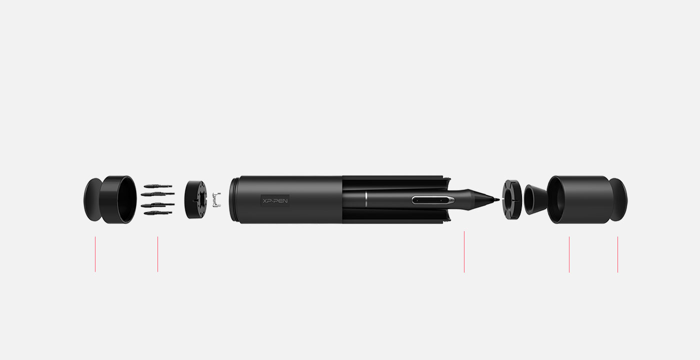 XP-Pen Artist 22E Pro Con Soporte del lápiz multifuncional