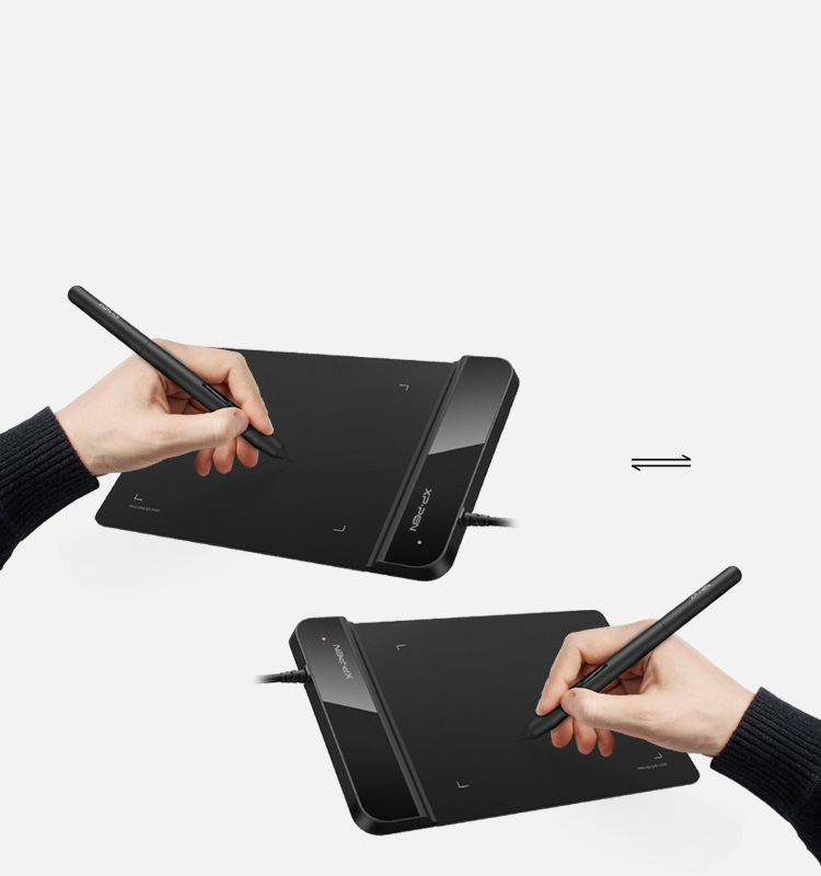 XP-Pen Star G430S Tableta gráfica Perfecto para usuarios diestros y zurdos